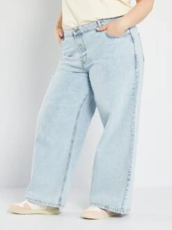 Vaquero Wide Leg - 5 Bolsillos - Azul -TrendyModa Ventas vaquero wide leg 5 bolsillos azul apd10 1 frb6