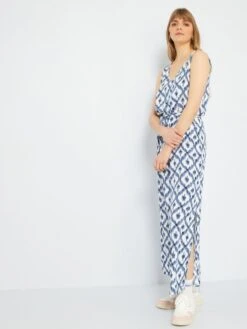 Vestido Camisero Con Cinturón Anudable 'JDY' - Ikat -TrendyModa Ventas vestido camisero con cinturon anudable jdy ikat ail72 4 frb5