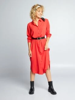 Vestido Camisero 'JDY' - ROSA