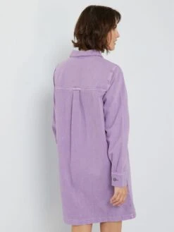 Vestido Camisero Vaquero - Morado 11 Vestido Camisero Vaquero - Morado -TrendyModa Ventas vestido camisero vaquero morado zn779 2 frb5