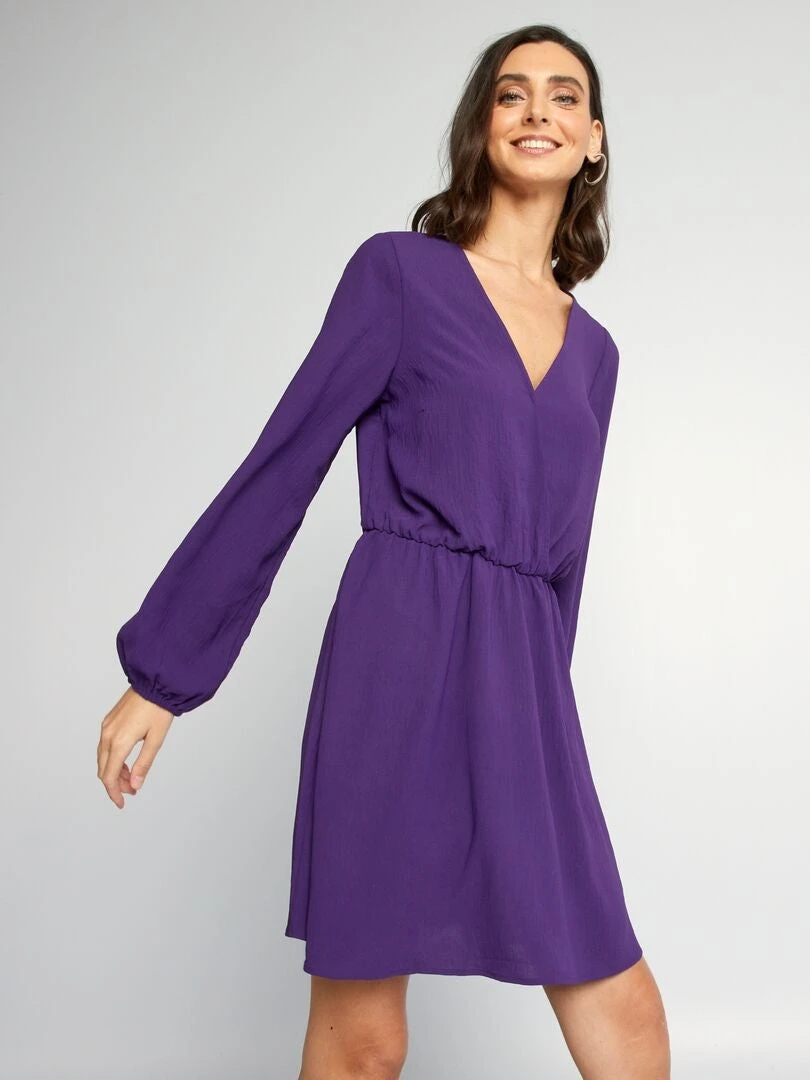 Vestido Con Escote Cruzado - ACAL 5 Vestido Con Escote Cruzado - ACAL - Imagen 3