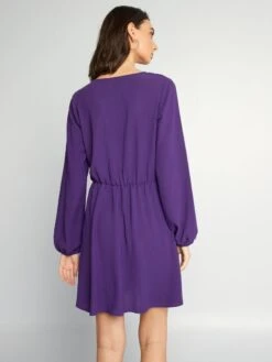 Vestido Con Escote Cruzado - ACAL 10 Vestido Con Escote Cruzado - ACAL -TrendyModa Ventas vestido con escote cruzado acal asa95 1 frb4