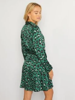 Vestido Corto Con Cinturón - Blanco 8 Vestido Corto Con Cinturón - Blanco -TrendyModa Ventas vestido corto con cinturon blanco aji85 4 frb3