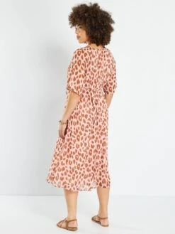 Vestido Corto Con Cuello Redondo 'Only' - ROSA -TrendyModa Ventas vestido corto con cuello redondo only rosa amd84 1 frb3