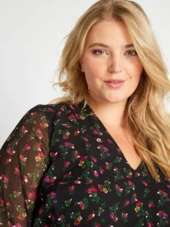 Vestido Corto Con Escote De Pico - NEGRO -TrendyModa Ventas vestido corto con escote de pico negro aev19 1 frb4