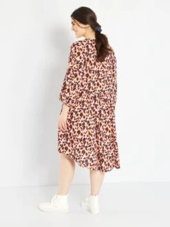 Vestido Corto De 'leopardo' 'Only' - BEIGE -TrendyModa Ventas vestido corto de leopardo only beige amd83 1 frb3