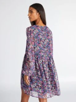 Vestido Corto De Manga Larga 'JDY' - ROJO -TrendyModa Ventas vestido corto de manga larga jdy rojo amv58 2 frb3