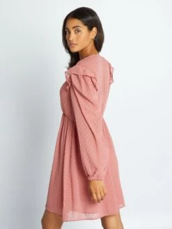 Vestido Corto De Plumeti - ROSA 11 Vestido Corto De Plumeti - ROSA -TrendyModa Ventas vestido corto de plumeti rosa aoa57 5 frb4