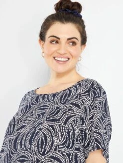 Vestido Corto Estampado Fantasía 'Only' - AZUL 9 Vestido Corto Estampado Fantasía 'Only' - AZUL -TrendyModa Ventas vestido corto estampado fantasia only azul amd82 1 frb4