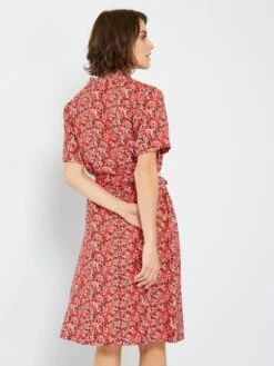 Vestido Corto Estampado 'JDY' - ROJO 9 Vestido Corto Estampado 'JDY' - ROJO -TrendyModa Ventas vestido corto estampado jdy rojo abv59 2 frb3