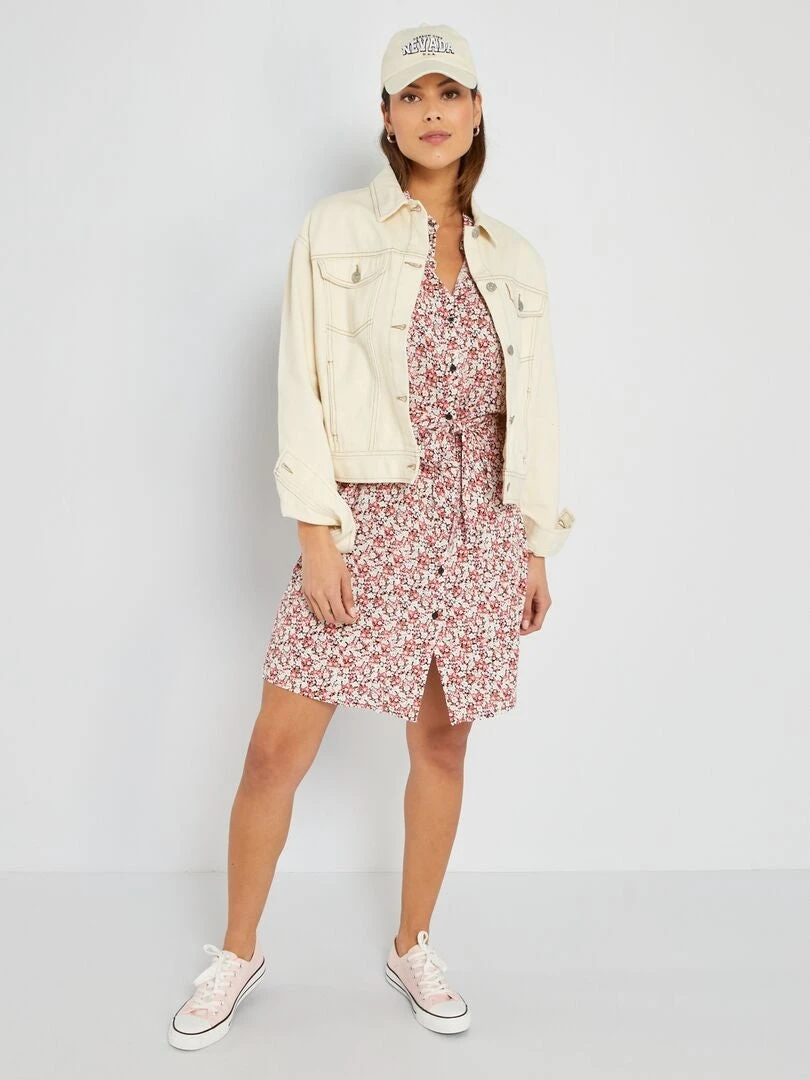 Vestido Corto 'Jacqueline De Yong' - ROSA 4 Vestido Corto 'Jacqueline De Yong' - ROSA - Imagen 2