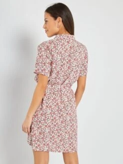 Vestido Corto 'Jacqueline De Yong' - ROSA 10 Vestido Corto 'Jacqueline De Yong' - ROSA -TrendyModa Ventas vestido corto jacqueline de yong rosa zb074 3 frb3