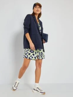 Vestido Corto 'Jacqueline De Yong' - VERDE/AZUL -TrendyModa Ventas vestido corto jacqueline de yong verdeazul zb074 6 frb4