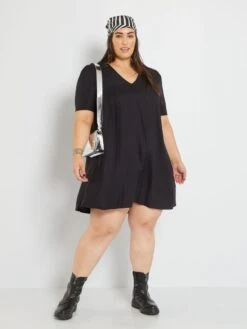 Vestido Corto - Negro