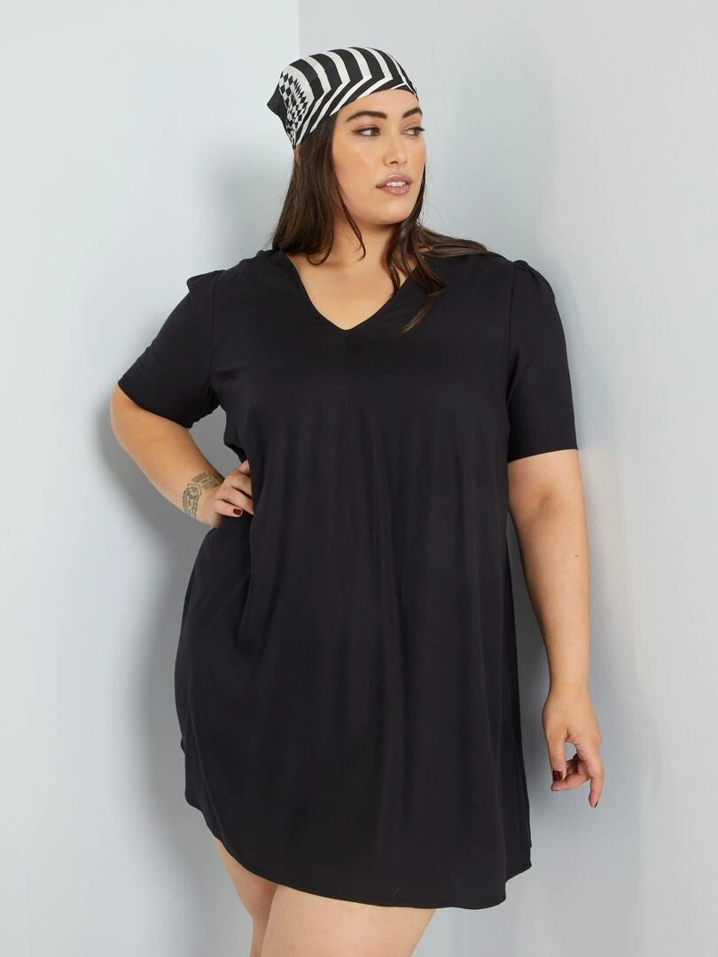 Vestido Corto - Negro 4 Vestido Corto - Negro - Imagen 2