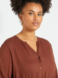 Vestido Corto 'Only Carakoma' - Marrón 10 Vestido Corto 'Only Carakoma' - Marrón -TrendyModa Ventas vestido corto only carakoma marron zm901 1 frb4