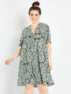 Vestido Corto Vaporoso 'Only' - VERDE