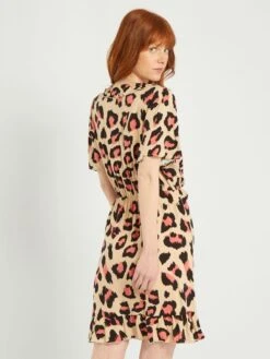 Vestido Cruzado Corto 'JDY' - ROSA -TrendyModa Ventas vestido cruzado corto jdy rosa aii46 2 frb4