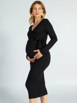 Vestido De Lactancia - Negro