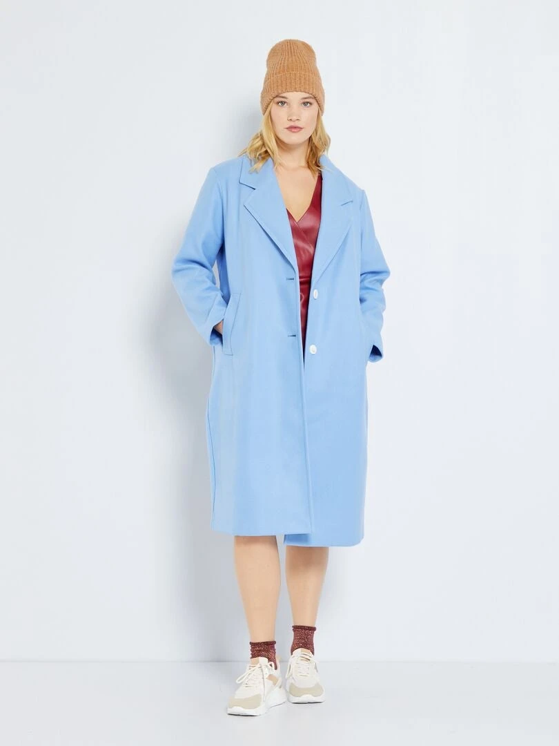 Vestido Entallado De Material Sintético - Rojo Burdeos 4 Vestido Entallado De Material Sintético - Rojo Burdeos - Imagen 2