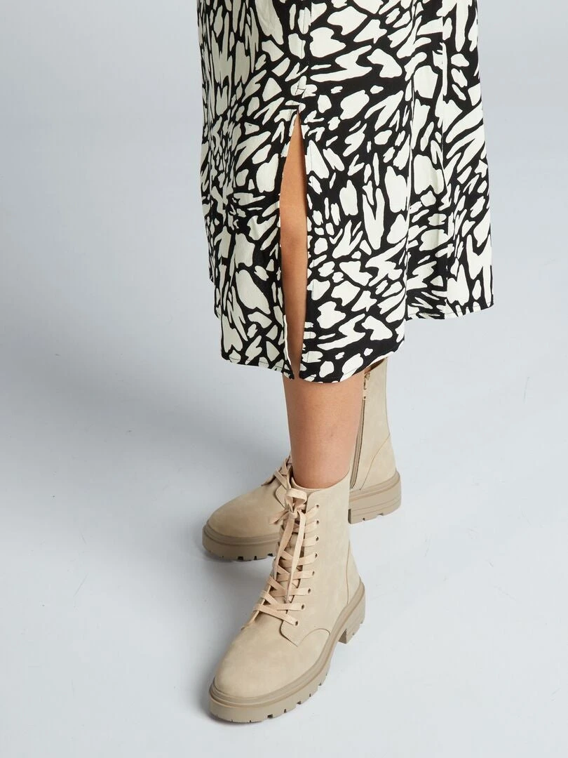 Vestido Largo Con Cinturón - TAQUIMIL 6 Vestido Largo Con Cinturón - TAQUIMIL - Imagen 4