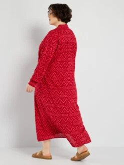 Vestido Largo - ROSA -TrendyModa Ventas vestido largo rosa aea06 1 frb3