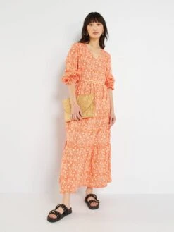 Vestido Maxilargo - ROJO