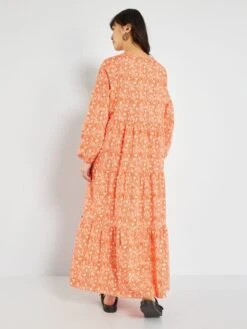 Vestido Maxilargo - ROJO 11 Vestido Maxilargo - ROJO -TrendyModa Ventas vestido maxilargo rojo ann21 7 frb4