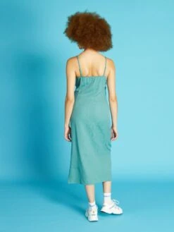 Vestido Midi - AZUL 6 Vestido Midi - AZUL -TrendyModa Ventas vestido midi azul avk40 1 frb2