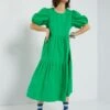 Vestido Midi 'JDY' - Verde -TrendyModa Ventas vestido midi jdy verde abw11 2 frb1