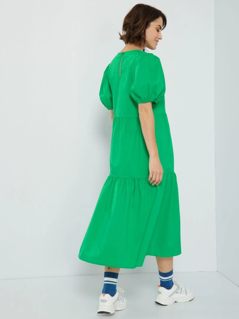 Vestido Midi 'JDY' - Verde 6 Vestido Midi 'JDY' - Verde - Imagen 4