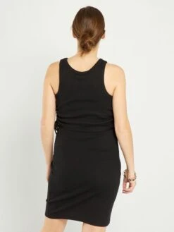 Vestido Premamá Con Manga Americana - Negro 9 Vestido Premamá Con Manga Americana - Negro -TrendyModa Ventas vestido premama con manga americana negro ael06 1 frb4