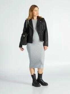 Vestido Premamá - L_GRIS -TrendyModa Ventas vestido premama lgris ajt47 2 frb2