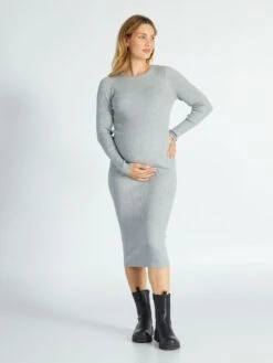 Vestido Premamá - L_GRIS -TrendyModa Ventas vestido premama lgris ajt47 2 frb5