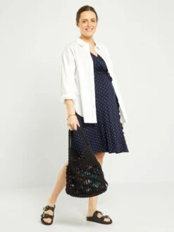 Vestido Premamá - MARIDOTS -TrendyModa Ventas vestido premama maridots zm848 11 frb2