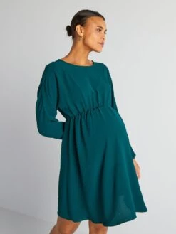 Vestido Premamá - PONE VERDE -TrendyModa Ventas vestido premama pone verde ajt70 3 frb2