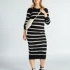 Vestido Premamá - RAY BLAK -TrendyModa Ventas vestido premama ray blak ajt47 3 frb1