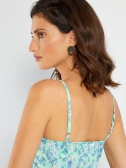 Vestido Satinado Con Tirantes Finos 'JDY' - AZUL -TrendyModa Ventas vestido satinado con tirantes finos jdy azul ale19 1 frb5