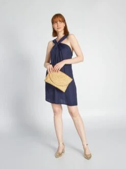 Vestido Sin Mangas - AZUL