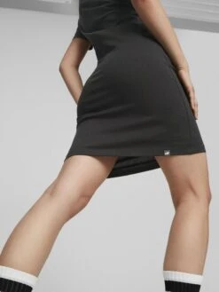 Vestido Tipo Camiseta 'Puma' - NEGRO 01 -TrendyModa Ventas vestido tipo camiseta puma negro 01 aud71 1 frb3