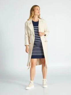 Vestido Tipo Jersey De Lactancia - AZUL -TrendyModa Ventas vestido tipo jersey de lactancia azul ajt46 2 frb3