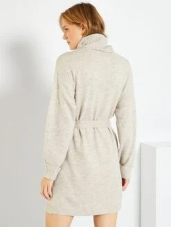 Vestido Tipo Jersey Entallado 'JDY' - Gris Chiné -TrendyModa Ventas vestido tipo jersey entallado jdy gris chine zq721 2 frb4