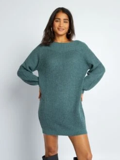 Vestido Tipo Jersey 'JDY' - Azul/verde