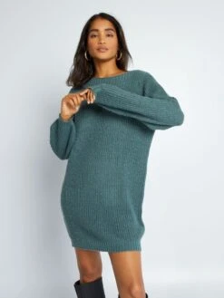 Vestido Tipo Jersey 'JDY' - Azul/verde -TrendyModa Ventas vestido tipo jersey jdy azulverde amv62 4 frb5