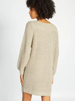 Vestido Tipo Jersey 'JDY' - BEIGE 8 Vestido Tipo Jersey 'JDY' - BEIGE -TrendyModa Ventas vestido tipo jersey jdy beige amv62 1 frb3