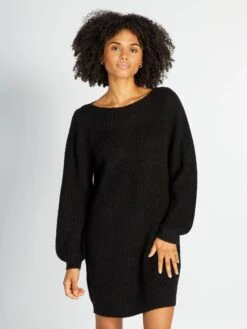 Vestido Tipo Jersey 'JDY' - Negro