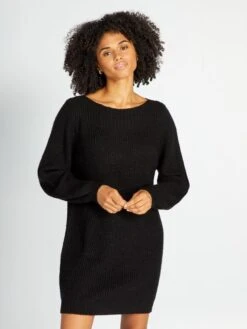 Vestido Tipo Jersey 'JDY' - Negro -TrendyModa Ventas vestido tipo jersey jdy negro amv62 2 frb3