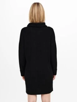 Vestido Tipo Jersey - Negro -TrendyModa Ventas vestido tipo jersey negro zg599 1 frb3