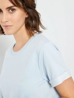 Vestido Tipo Sudadera De Punto 'JDY' - Azul -TrendyModa Ventas vestido tipo sudadera de punto jdy azul zq404 2 frb3