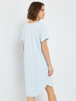 Vestido Tipo Sudadera De Punto 'JDY' - Azul -TrendyModa Ventas vestido tipo sudadera de punto jdy azul zq404 2 frb4